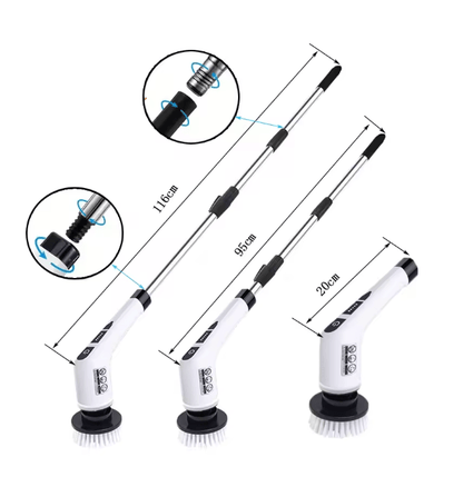 3 in 1 Electric Spin Scrubber Machine