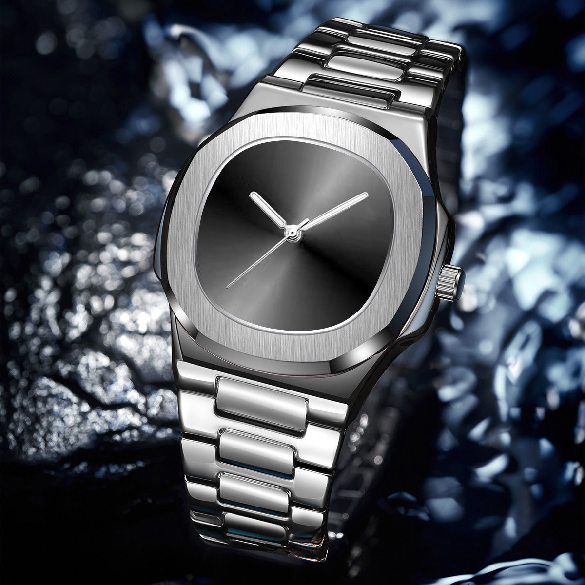 Black aura Arabic Watch
